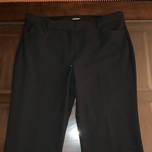 Express editor mid rise barely boot pants